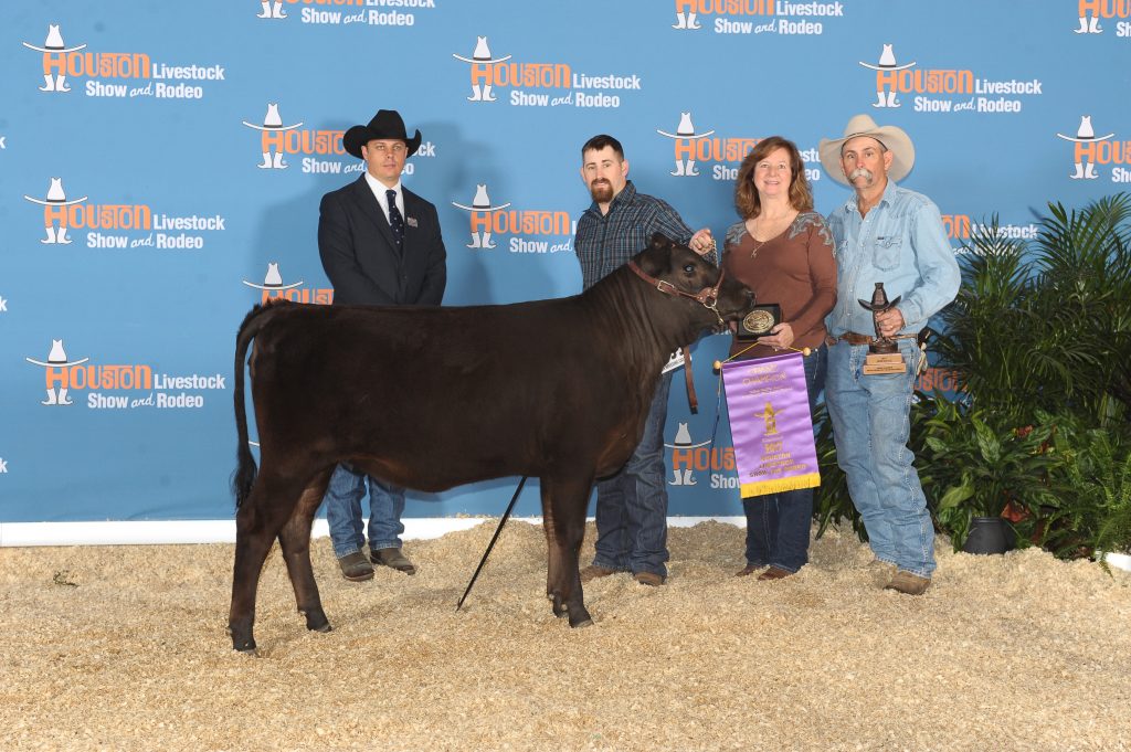 2016 Houston Grand Champion Red/Black Wagyu Heifer